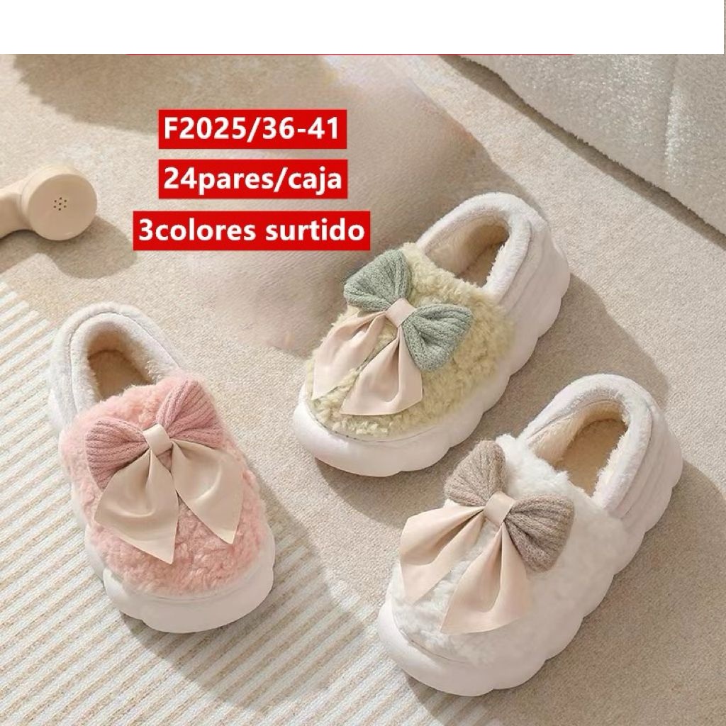 Pantufla con plataforma