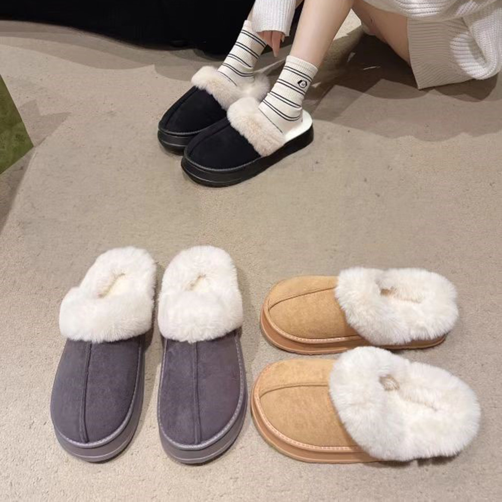 Pantufla con plataforma
