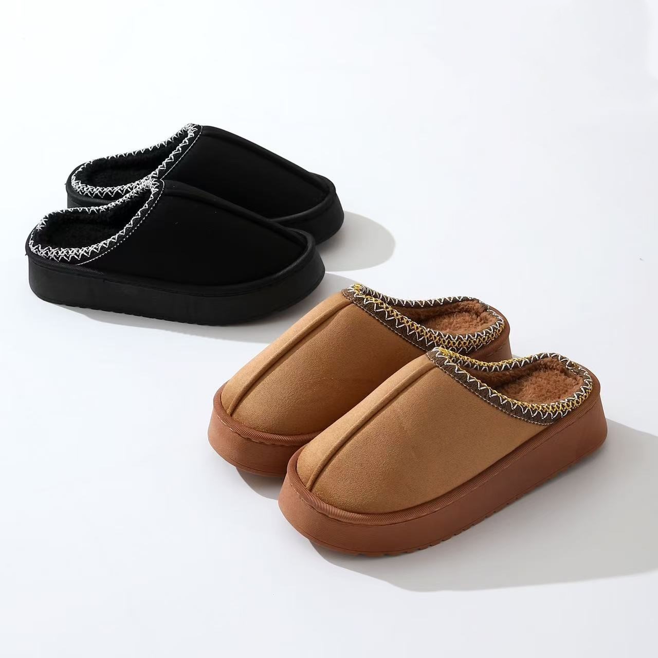 Pantufla con plataforma
