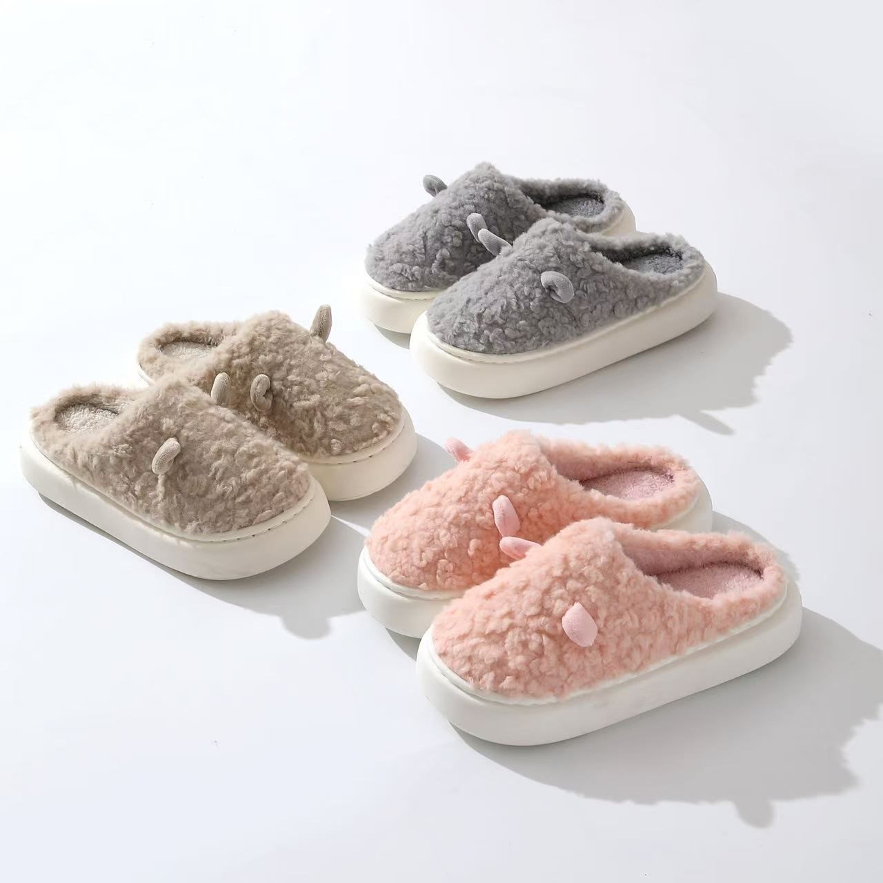Pantufla con plataforma